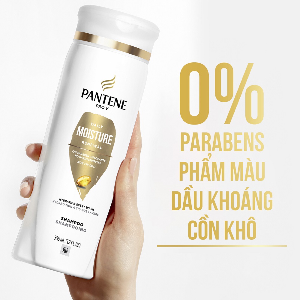 Dầu Gội Pantene Pro-V Daily Moisture Renewal 375ml