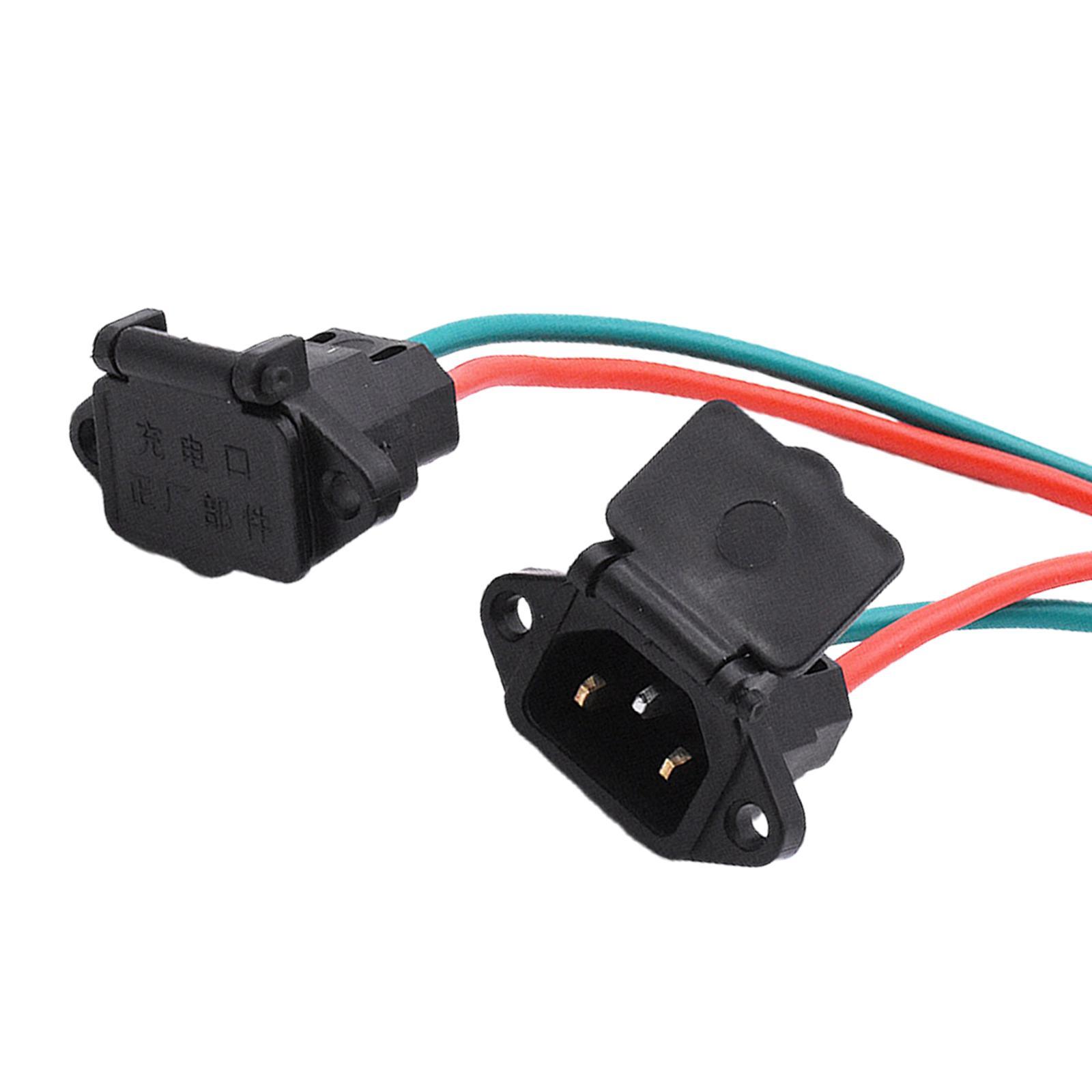 Battery Charging Port Charger Socket Waterproof Spare Parts Durable