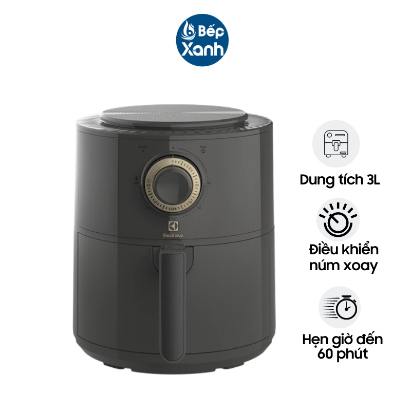 Nồi Chiên Không Dầu ELECTROLUX E6AF1-220K - Dung Tích 3L- Công Suất 1350W - Hàng Chính Hãng