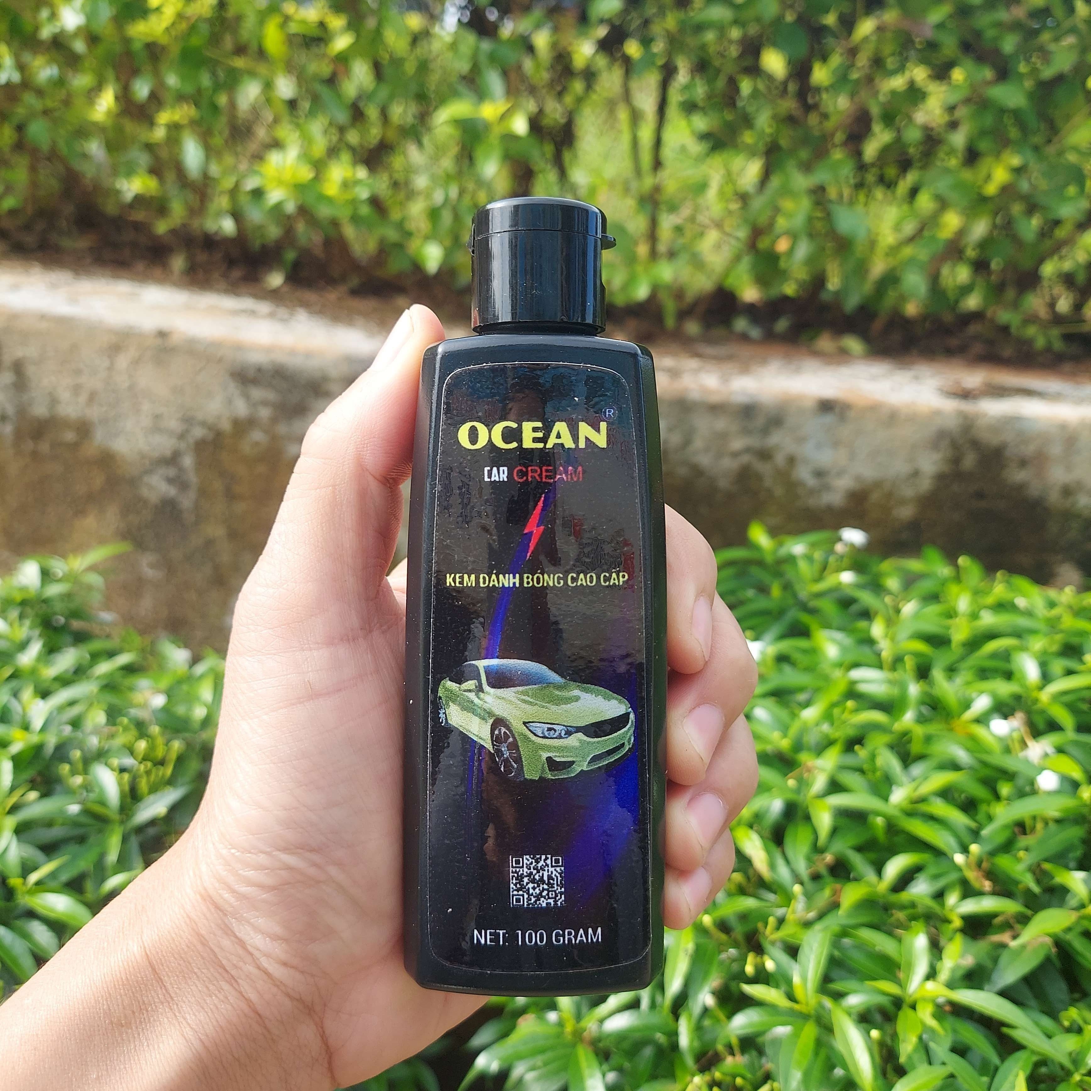 Kem đánh bóng ô tô cao cấp Ocean 100gram