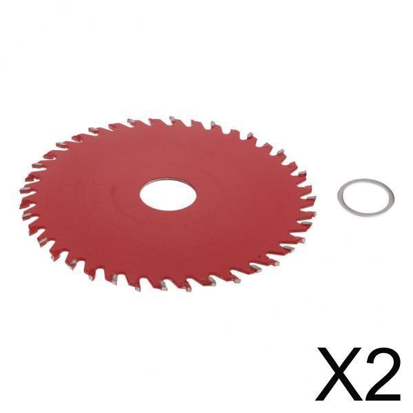 2xCarbide Round Saw Blades 110mm 40 Teeth Cutting Disc Wheel For Wood Metal