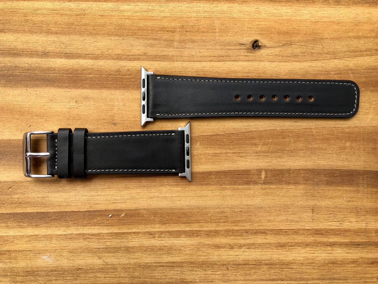 Dây Da Đồng Hồ HANNSON LEATHER Dành Cho Apple Watch, Nhiều Màu, Đủ Size - Hàng Chính Hãng