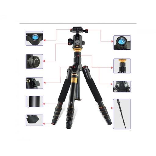 Chân máy ảnh Tripod Beike Q-666, Hàng chính hãng