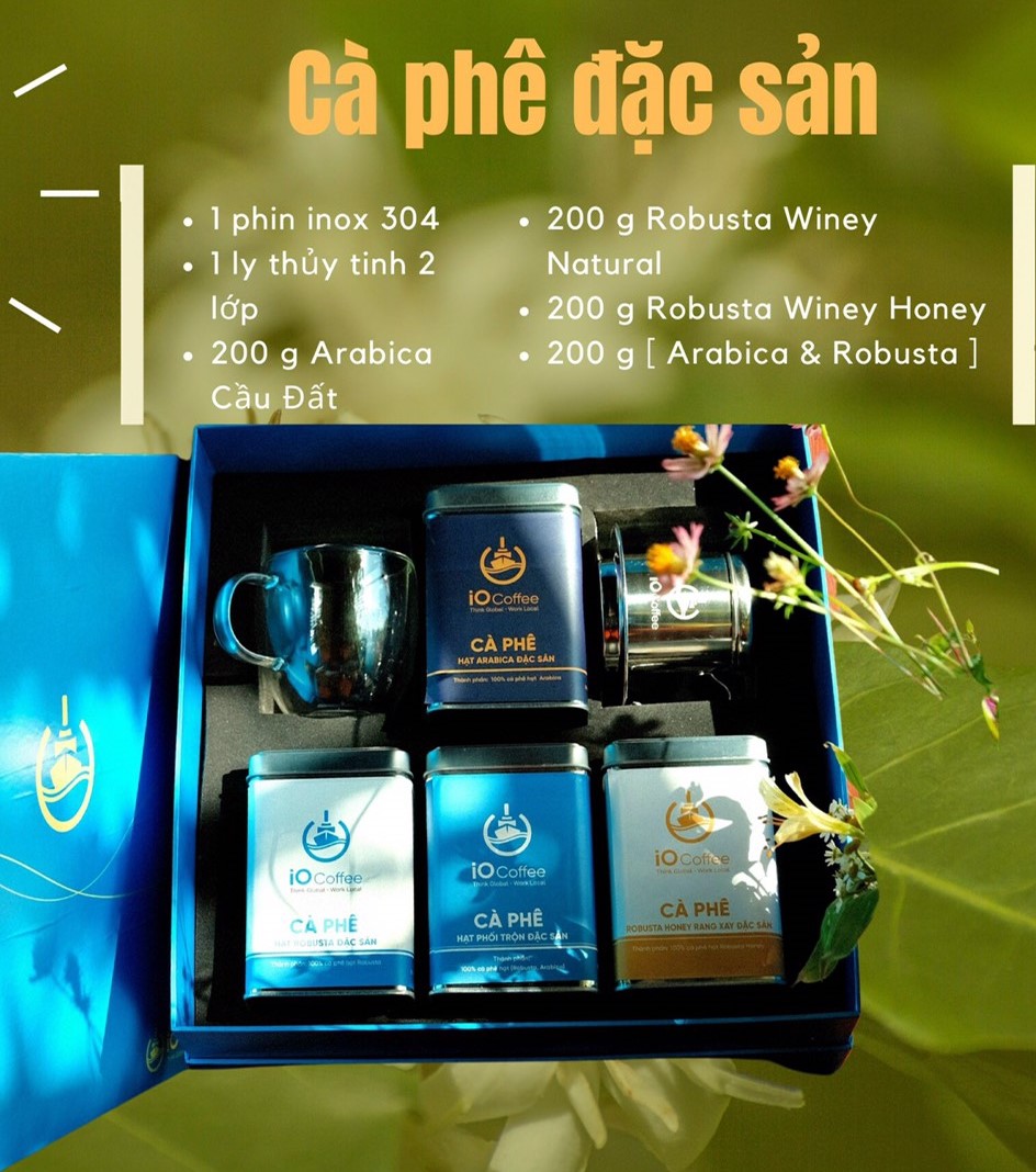 Hộp quà cà phê đặc sản