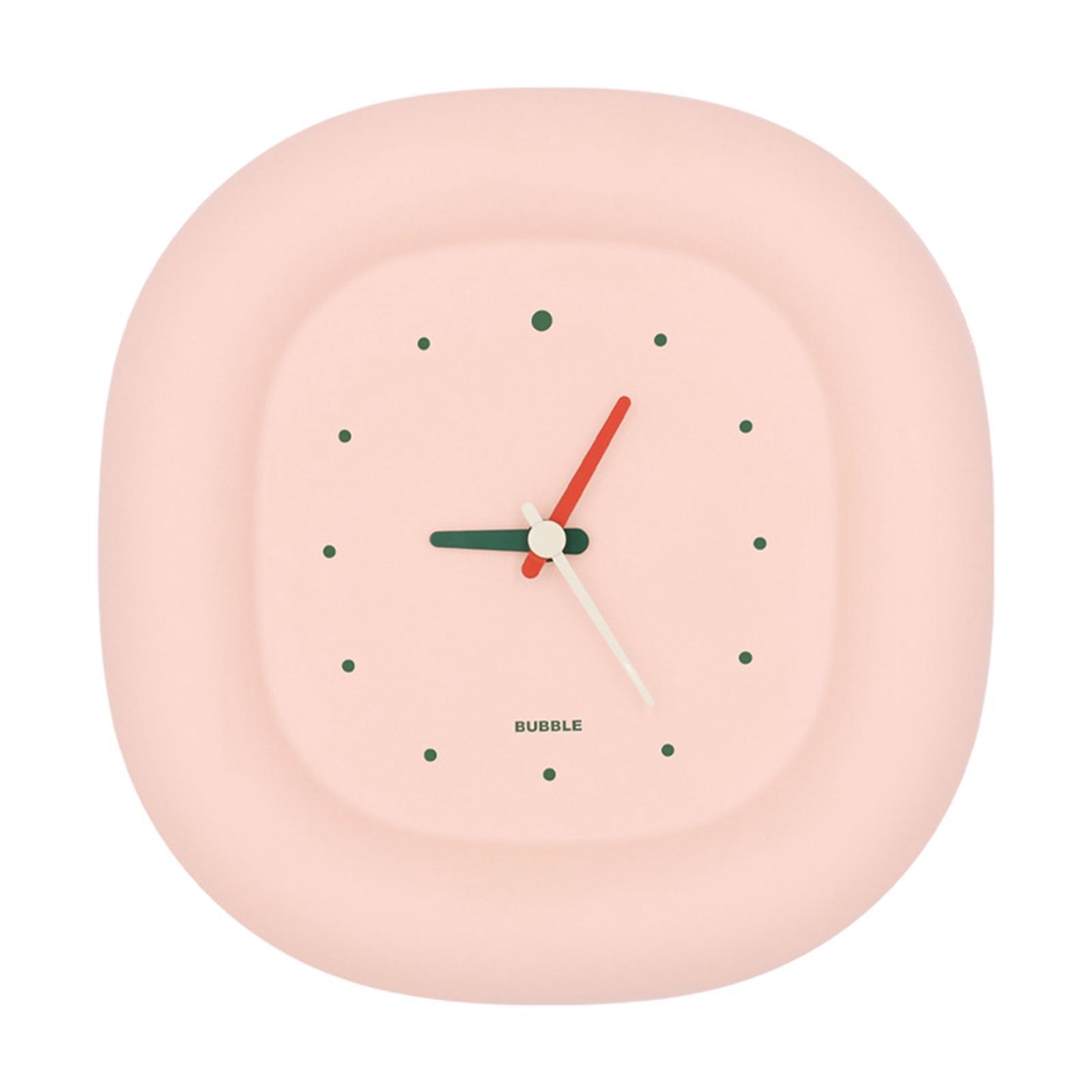 Wall Clock Battery Powered Desktop Clock for Home Study Room Bedroom Kitchen Ornament