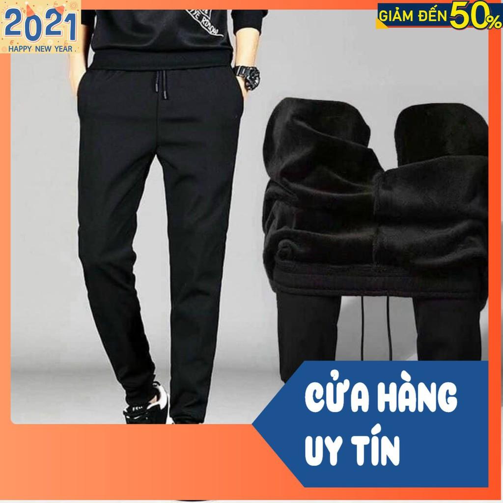 QUẦN JOGGER NỈ LÔNG CHO NAM