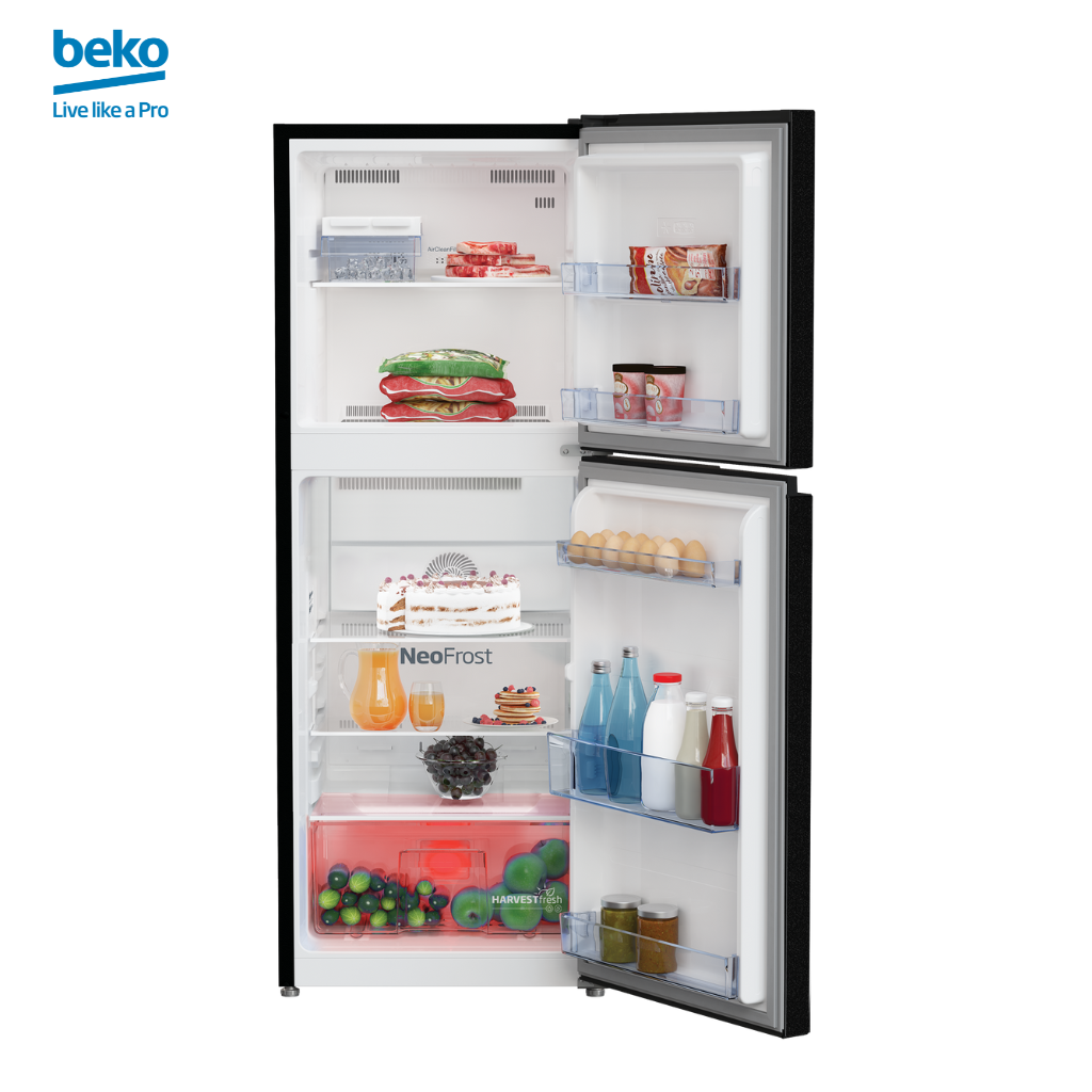 Tủ Lạnh BEKO 2 Cửa Ngăn Đá Trên Dung Tích 210 Lít, 2 Dàn Lạnh Độc Lập - RDNT231I50VHFK - Hàng Chính Hãng