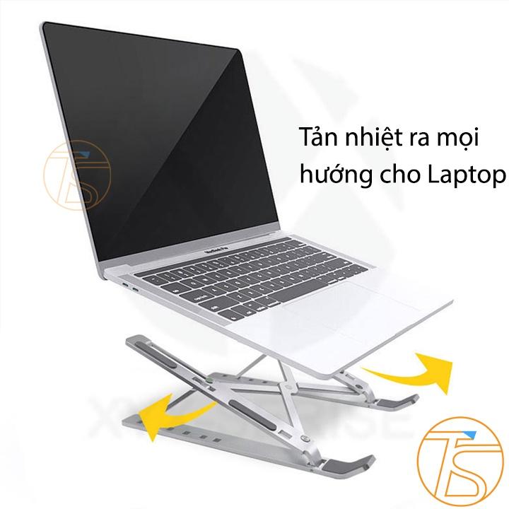 Giá Đỡ cho Laptop Bằng Hợp Kim Nhôm Gấp Xếp Gọn Mang Đi - Đế Đỡ Máy Tính