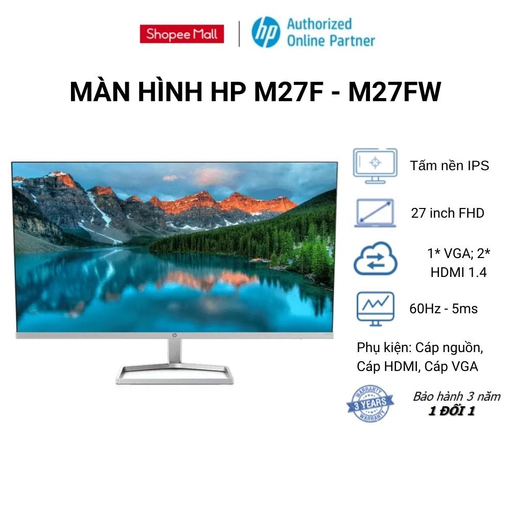 Màn hình HP M27F / M27FW / M27FQ/ M27FD 27 inch FHD IPS 60Hz - Hàng Chính Hãng