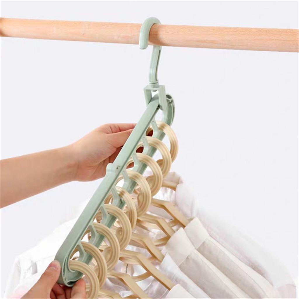 Wardrobe Space Saver Clothes Closet Storage Hanger Organizer
