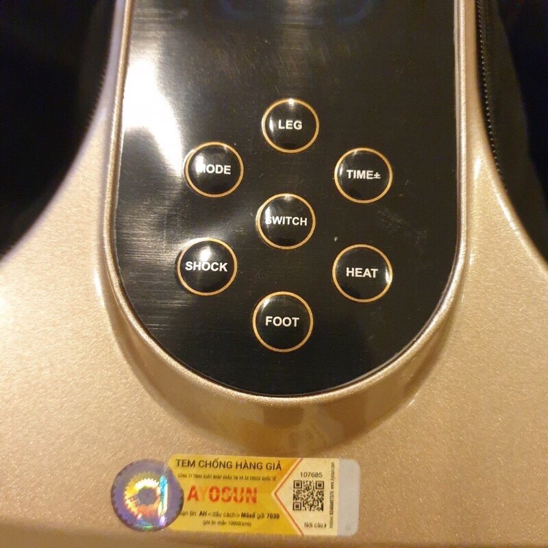 Máy massager chân 5D cao cấp