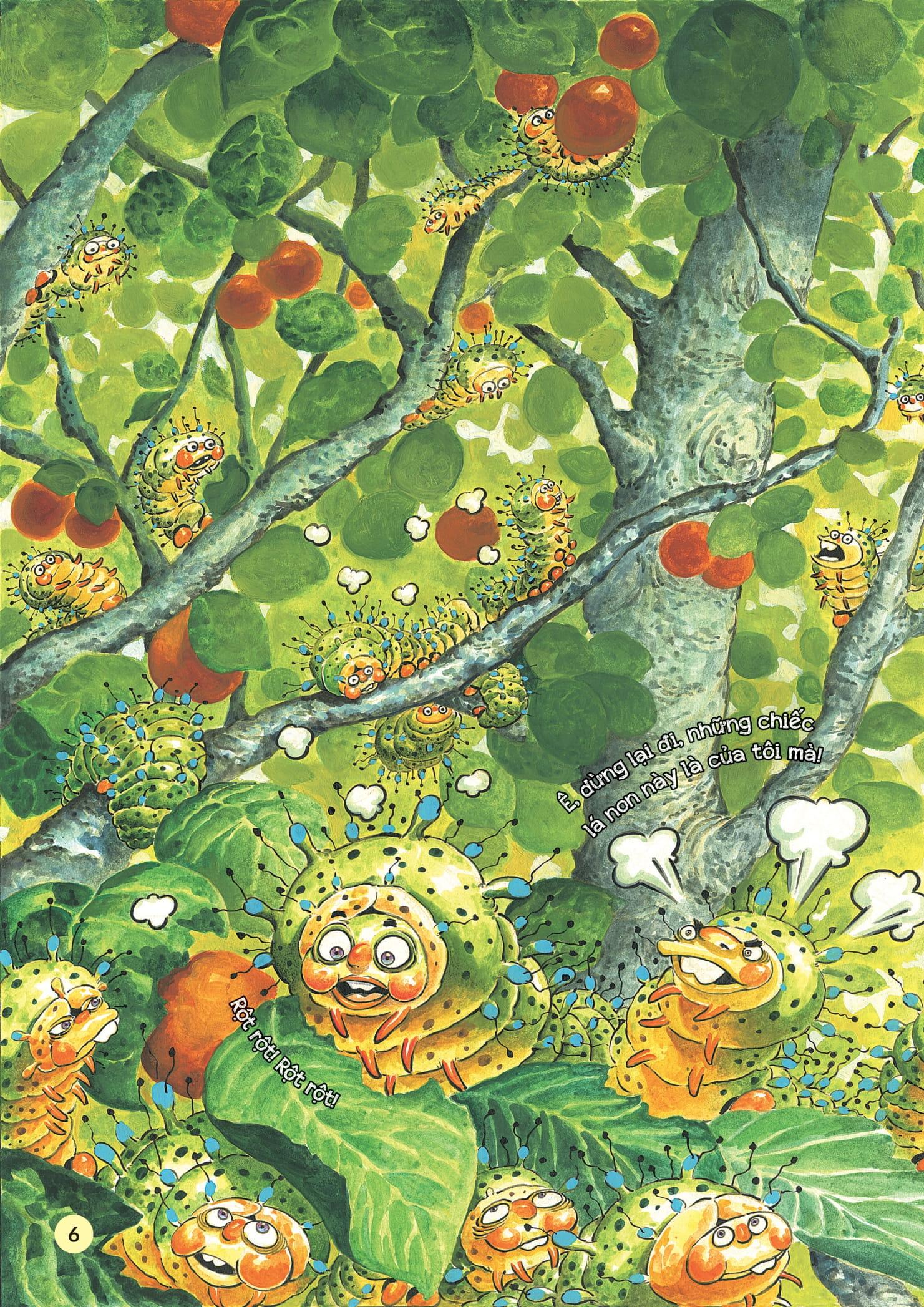 Sách - Truyện Tranh Khoa Học Về Các Loài Côn Trùng - Anh Chàng Kiên Định - Bướm Đêm Chim Công Khổng Lồ