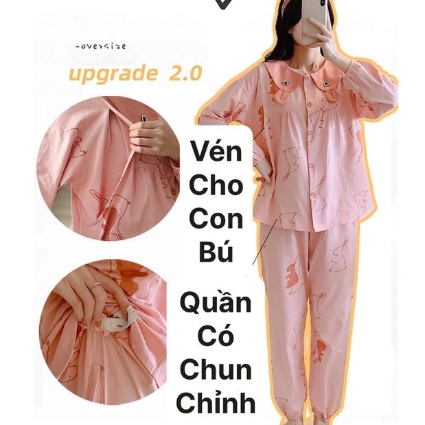 Bộ bầu và sau sinh chất cotton cực kì hot hit