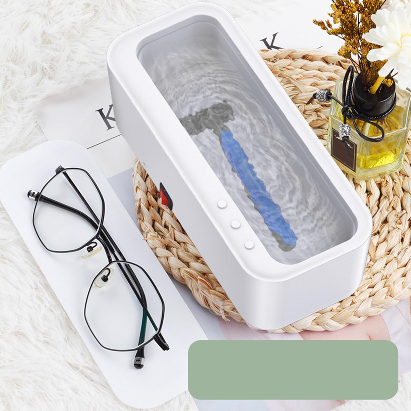 Portable Ultrasonic Cleaner High Frequency Vibration Electric for Rings Coin