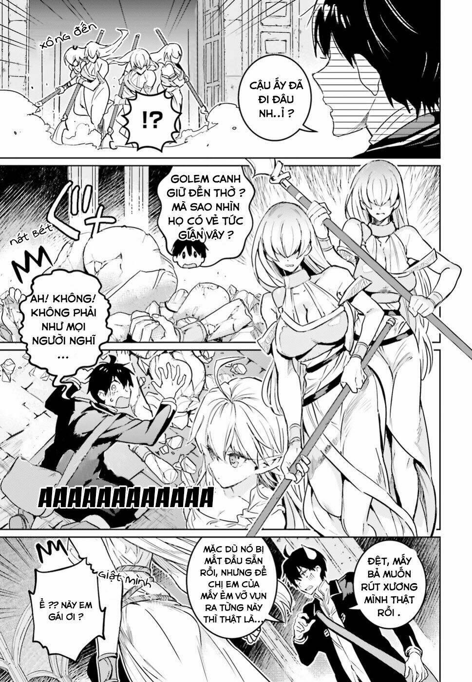 the sorcerer king of destruction and the golem of the barbarian queen chapter 6 20