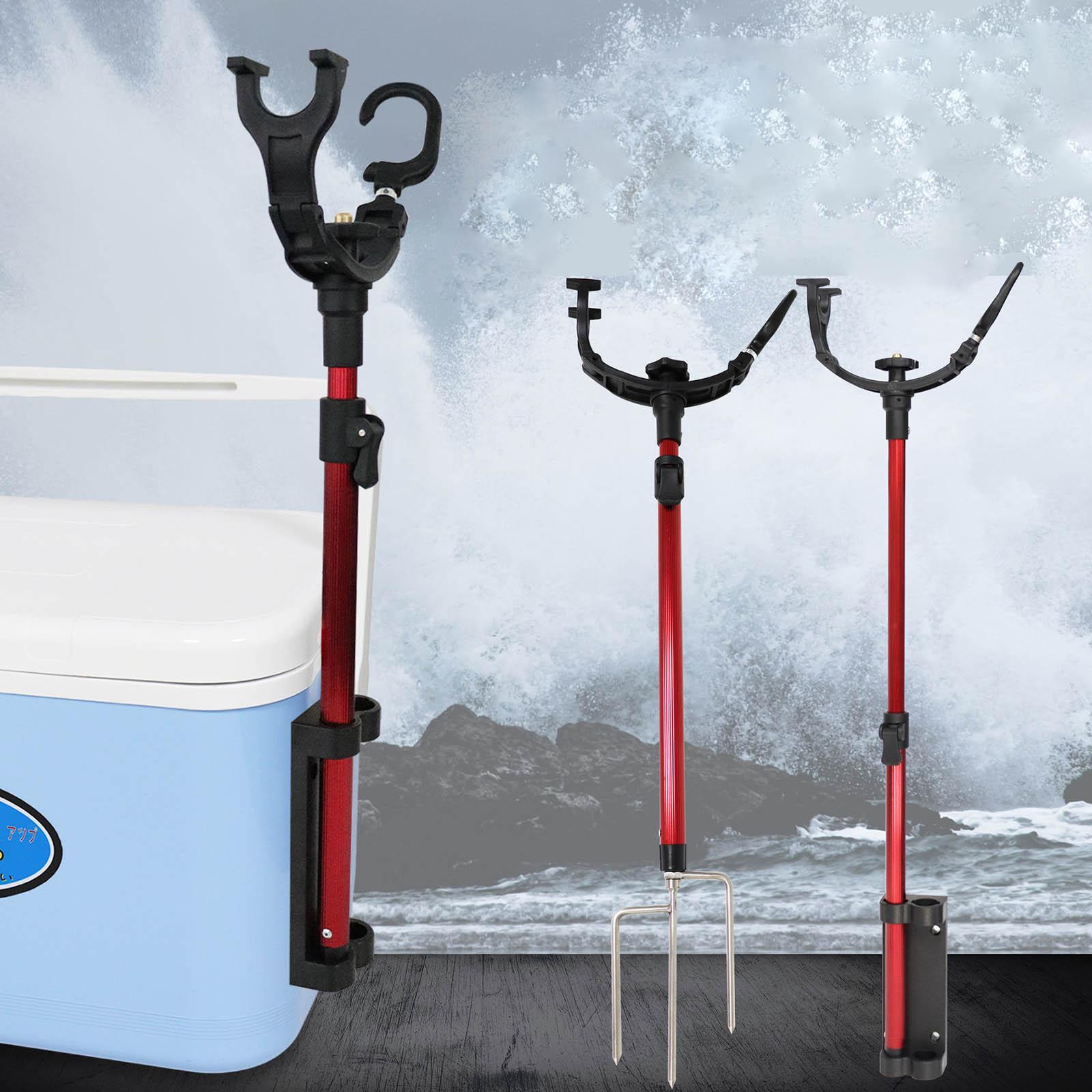 Fishing Rod Holder Adjustable Fish Pole Stand Bracket Support for Outdoor Fishing Rod