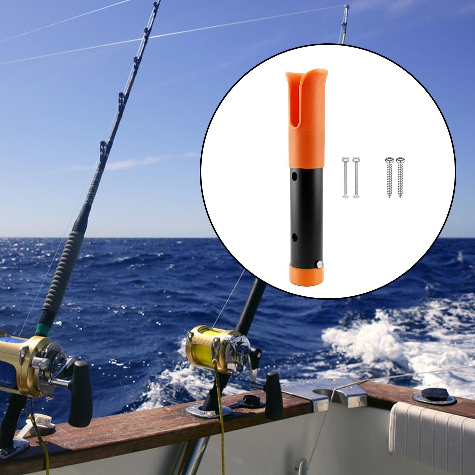 Fishing Rod Holder Racks Portable Fishing Rod Stand-Off Tube Rod Pole Holder Bracket Support