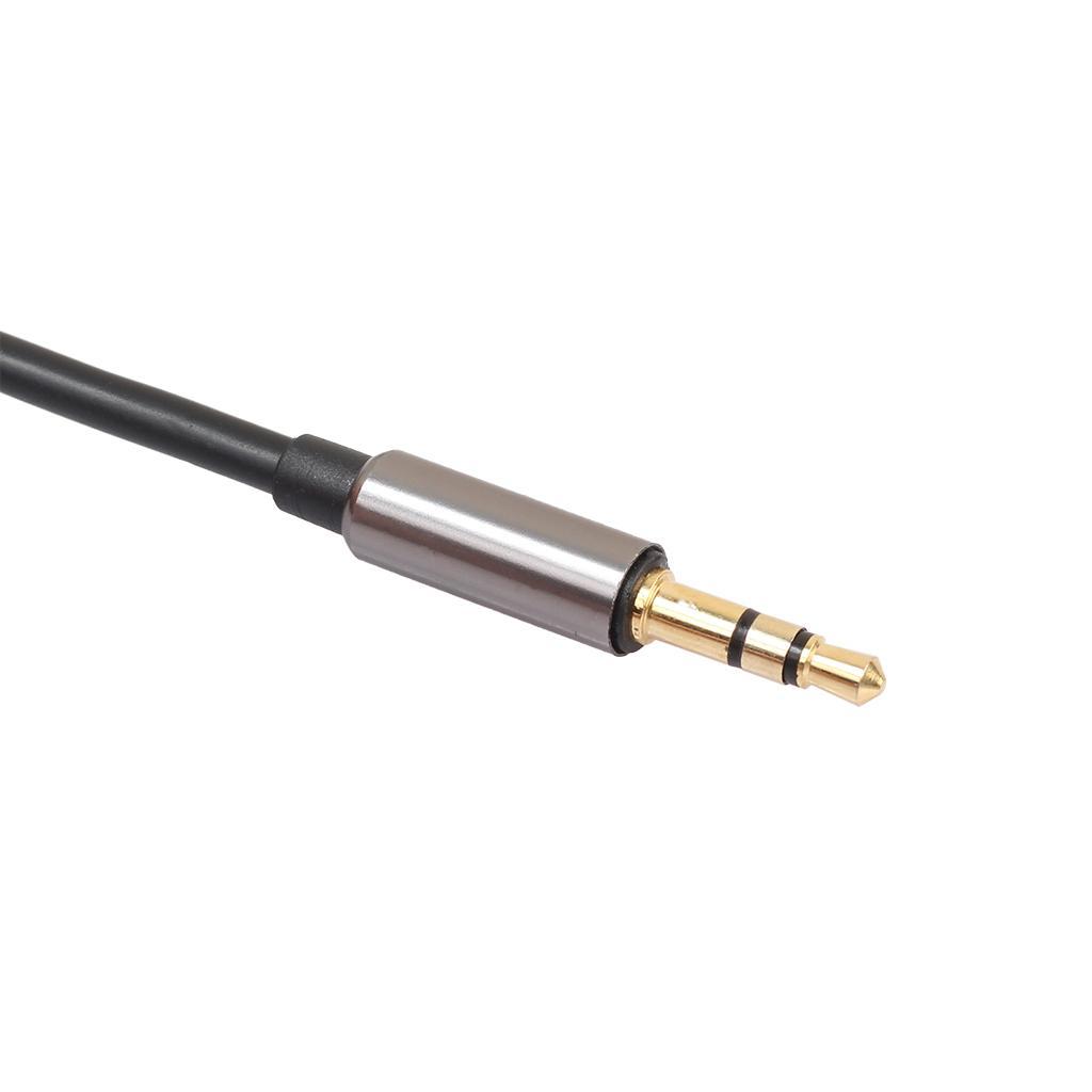 3.3FT Aux Audio 3.5mm Stereo Male to 2 RCA Y Cable Double-Shielde For Phone iPod MP3 Tablet Hi-Fi, Pack of 2