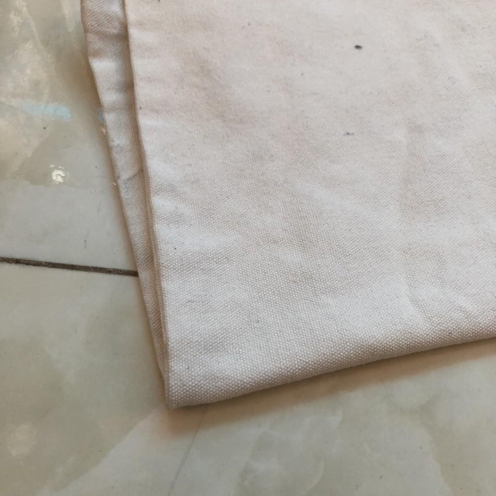 Túi tote vải canvas trắng, in túi tote quà tặng