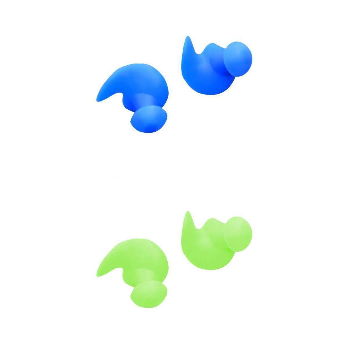 2 Pair Swimming Ear Plug Hearing Protector Sleeping Noise Reduction 25mm