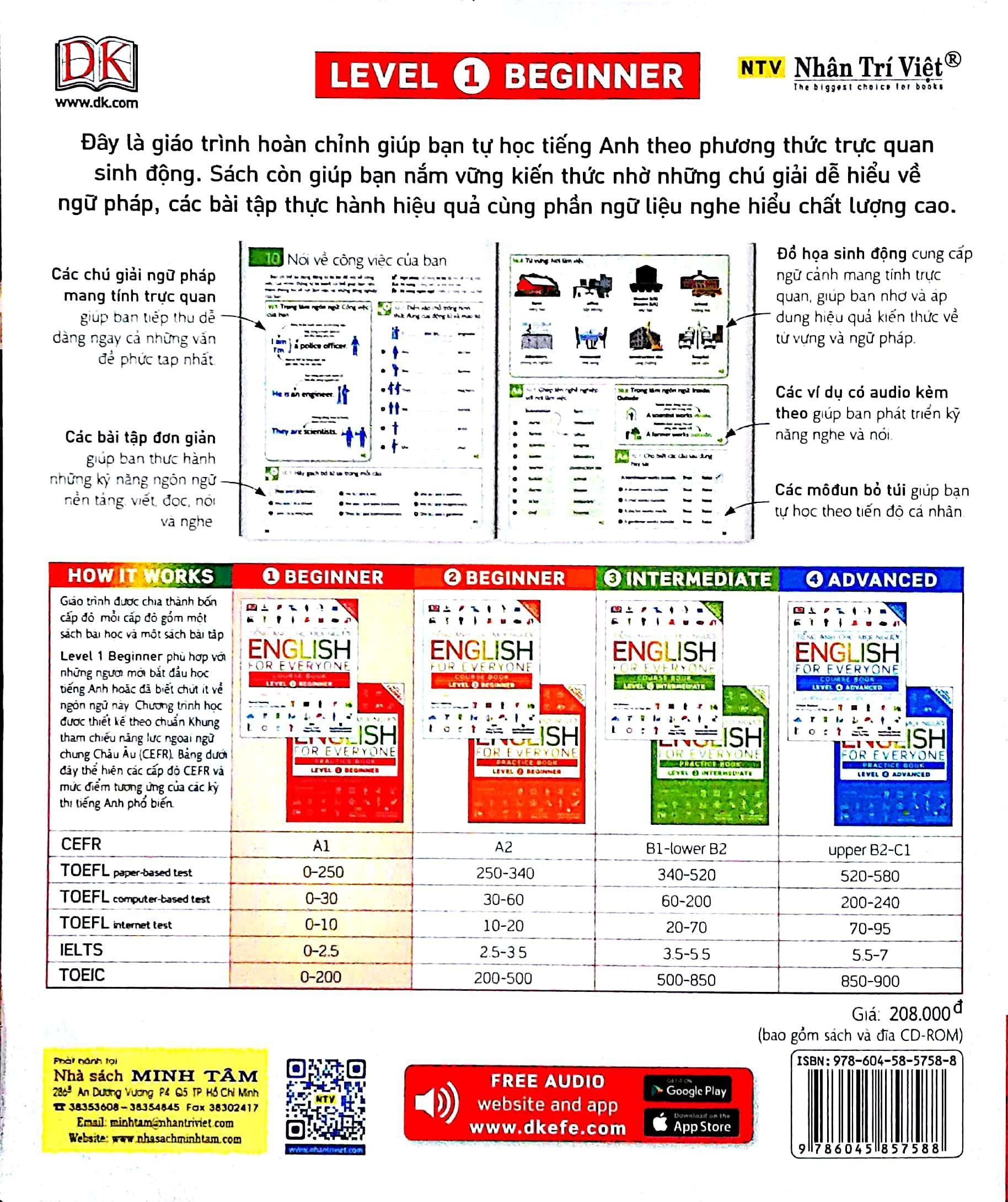 Sách Tiếng Anh Cho Mọi Người - English For Everyone Course Book Level 1 Beginner - ảnh 4