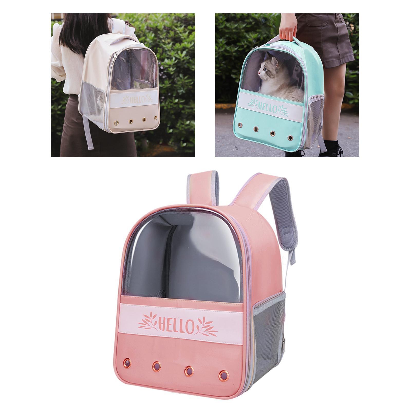 Durable Pet Carrier Backpack  Travel Bag  Rabbits