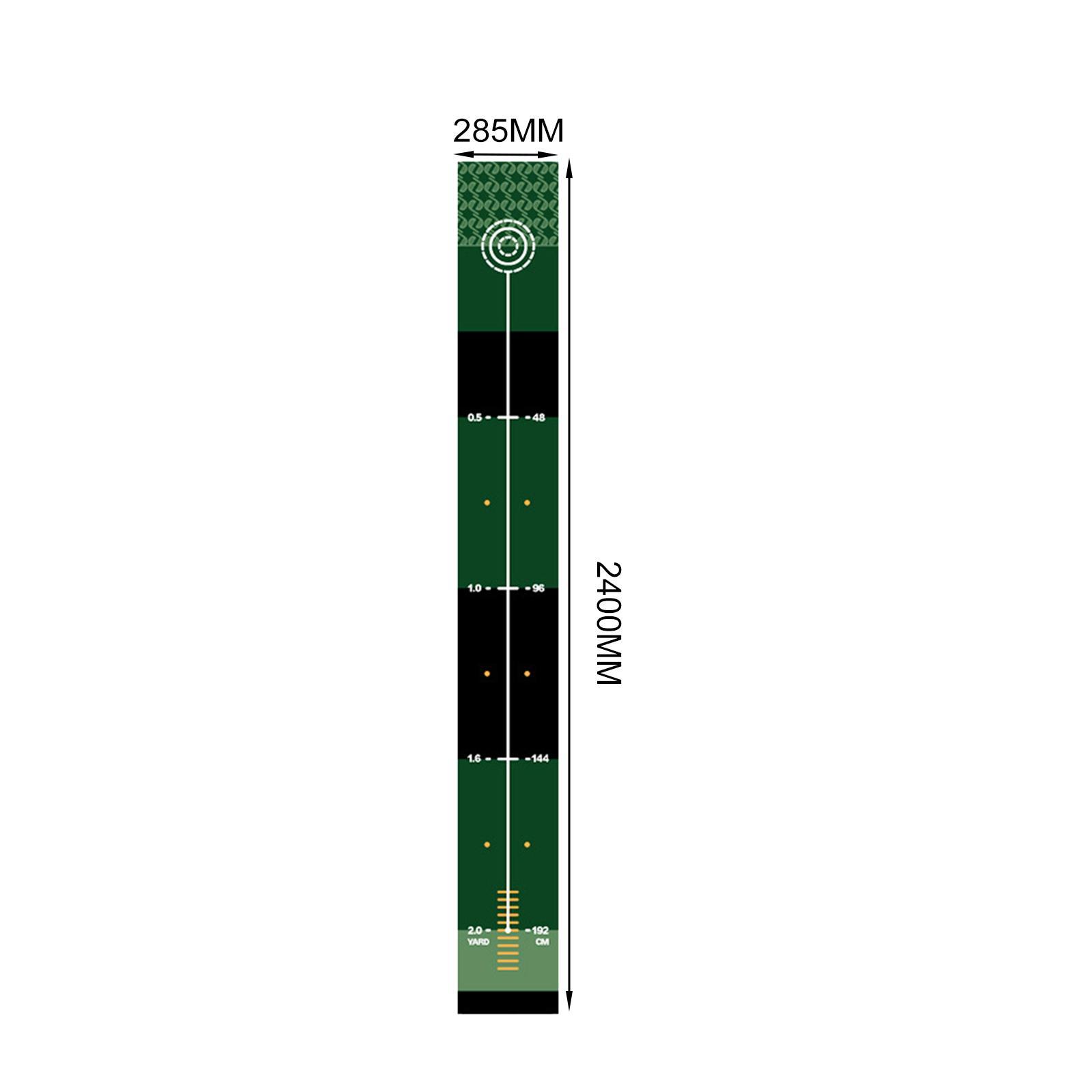 Golf Putting Mat Golf Hitting Mat Golf Training Equipment Portable Golf Practice Mat Golf Putting Trainer for Indoor Outdoor Gifts for Golfers