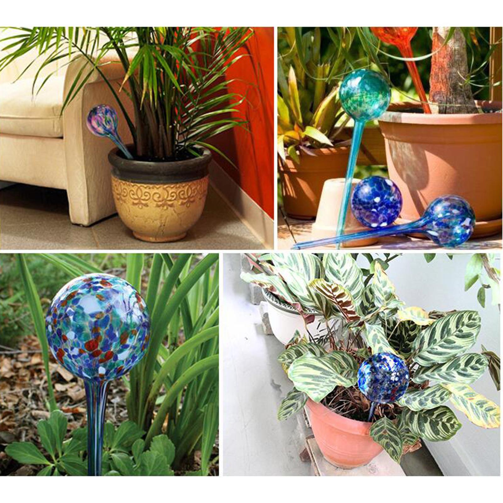Glass Automatic Self Watering Bulbs Drip Irrigation System for Plants & Flowers