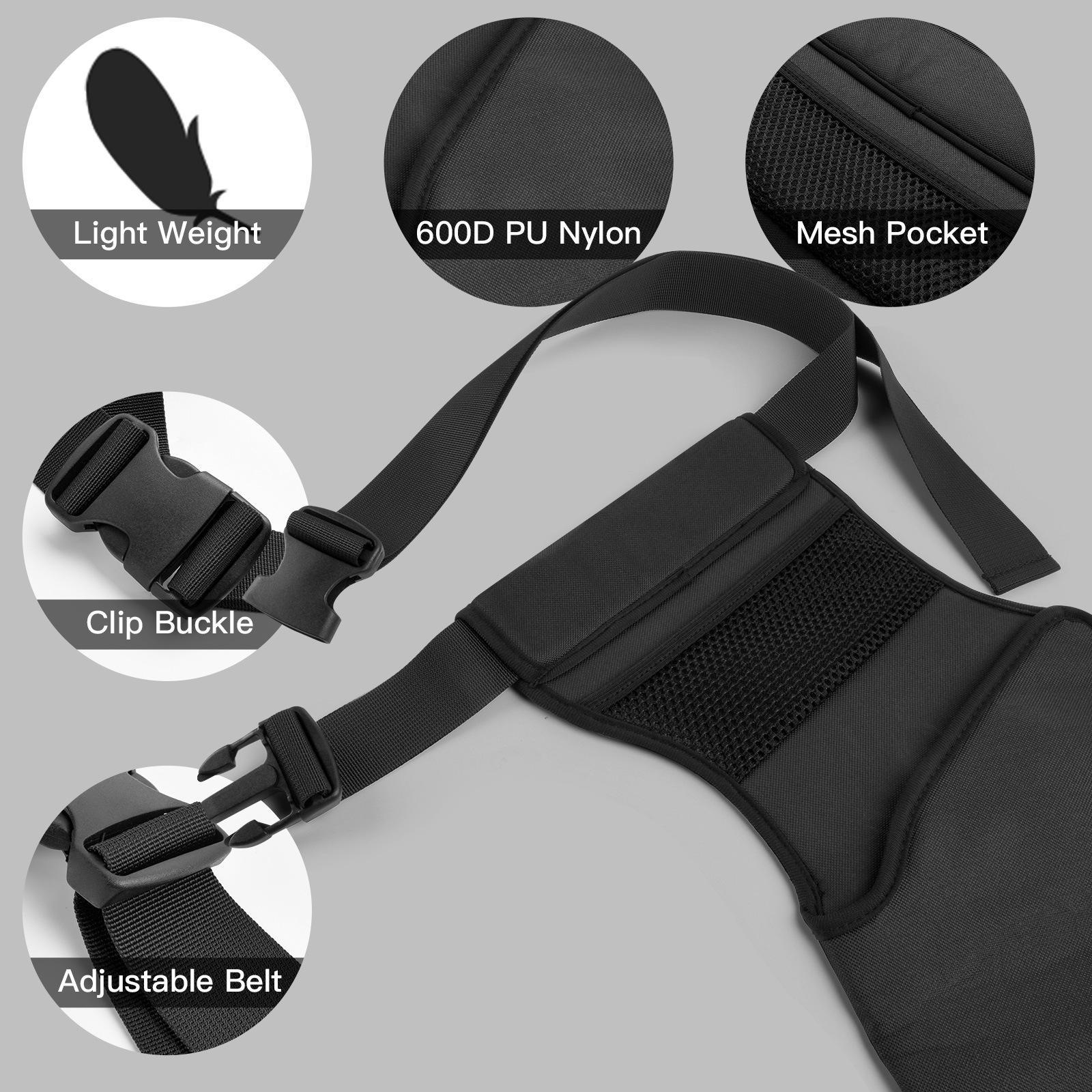 Hip Quiver with Belt Hip Bag Premium Nylon Material Pouch Waist Quiver
