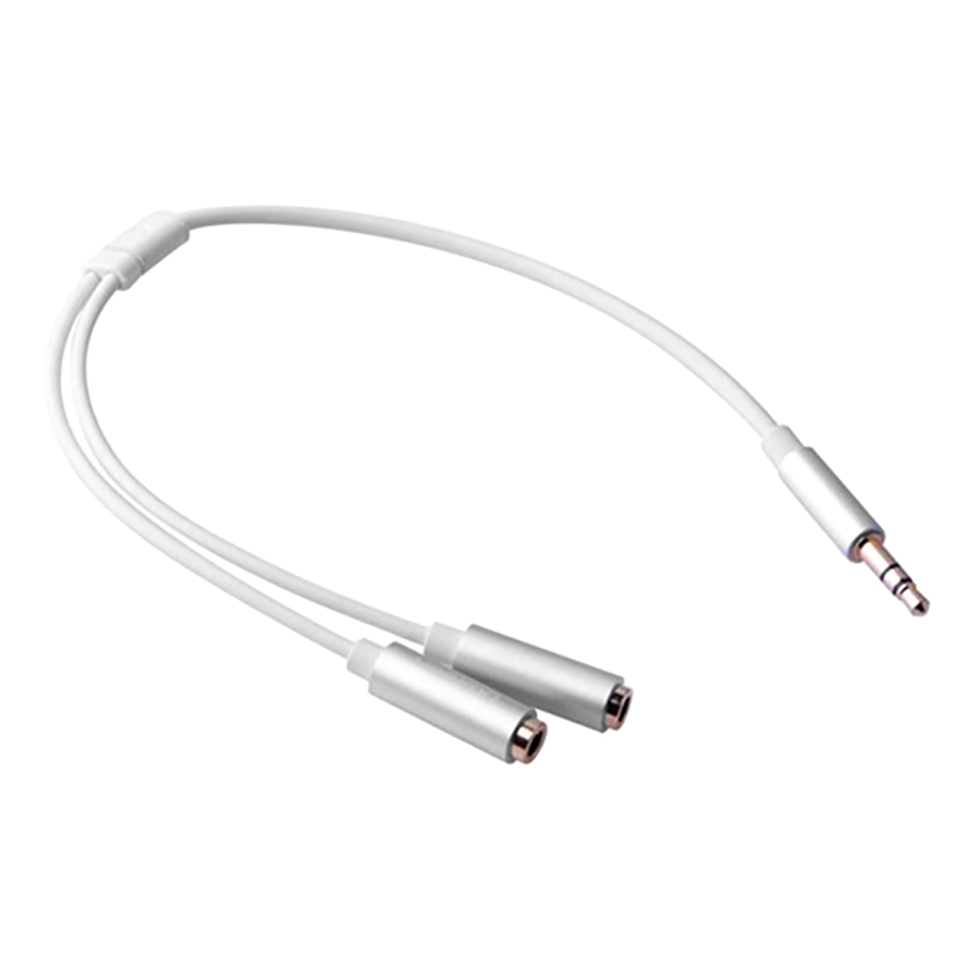 Cáp Chia 2 Cổng Audio 3.5mm Ugreen 10780 (20cm) - Hàng Chính Hãng