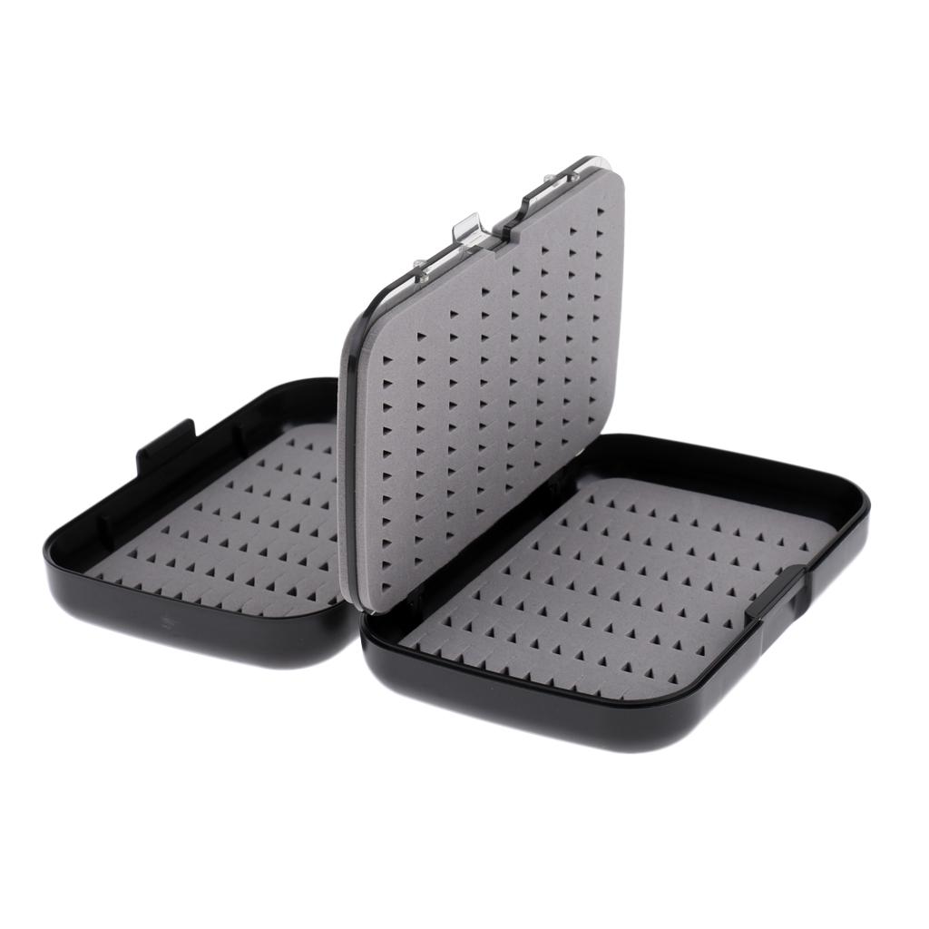 Fly Fishing Flies Box Waterproof Trout Bass Flies Fishing Tackle Hooks Box