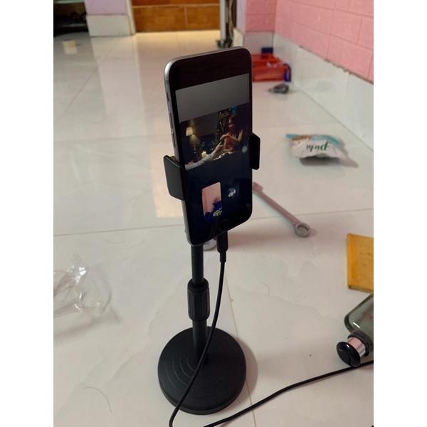 Giá đỡ điện thoại để bàn thông minh xoay 360 độ