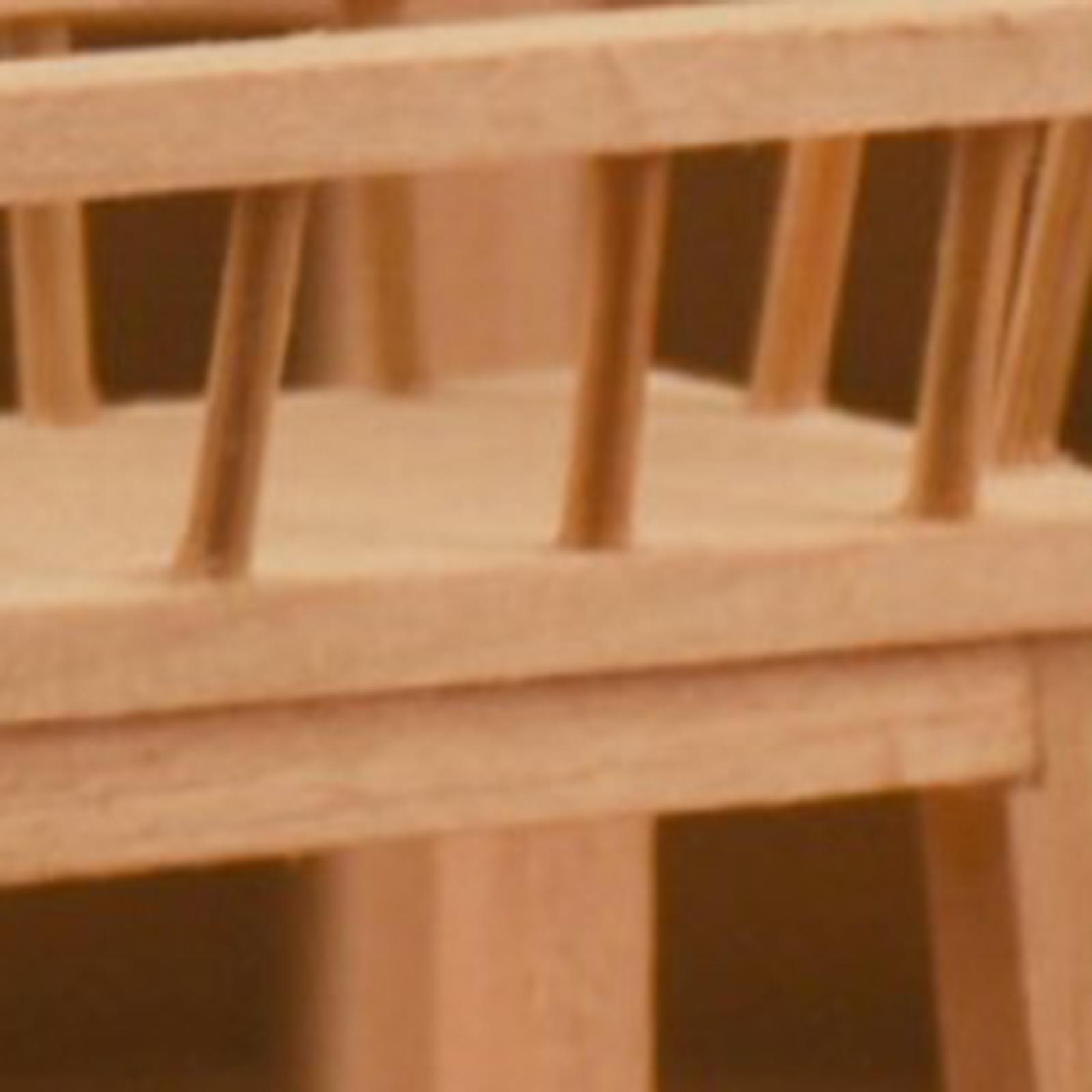 Wooden 1:12 Dollhouse Furniture Flower Stand Model Dining Decor