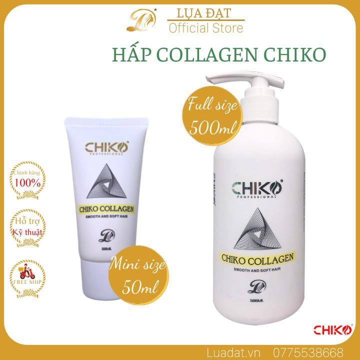 Dầu Hấp COLLAGEN siêu mượt CHIKO- 50ml