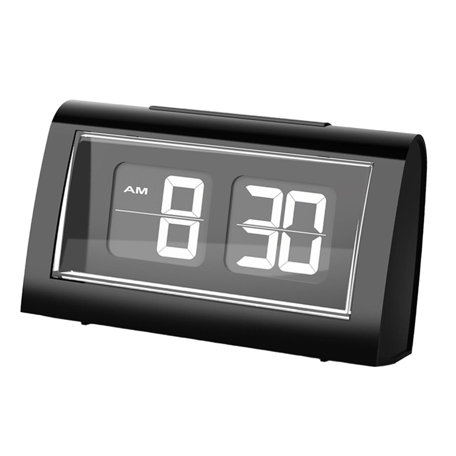 Digital Alarm Clock Snooze Clock Large Number Decor Table Clock Clock for Works Hotel Dorm Bedside Dining Table