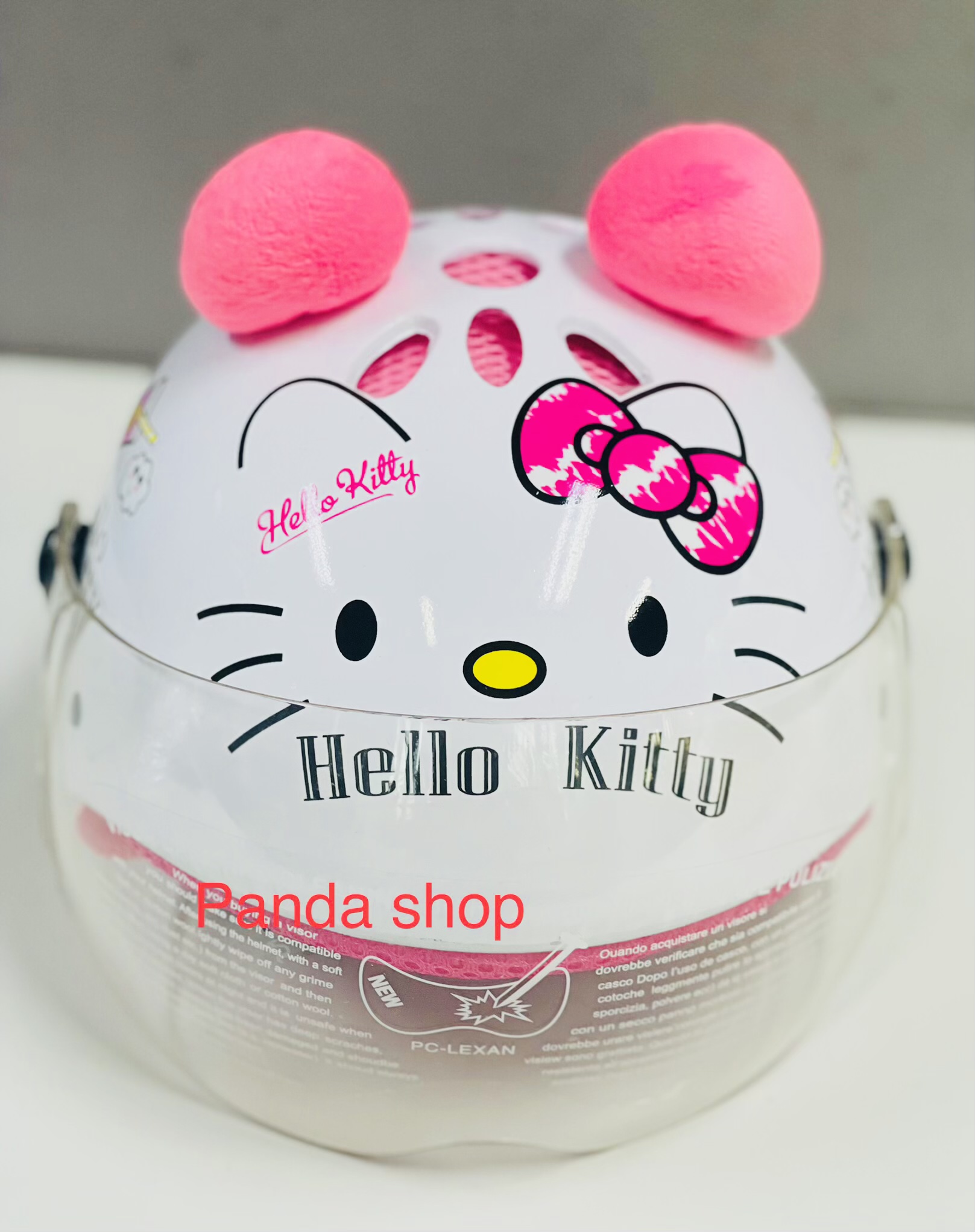 MŨ BẢO HIỂM TRẺ EM KITTY CAO CẤP