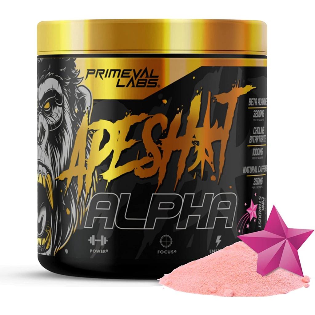 Pre Workout Primeval Labs Apeshit Alpha Giúp Tập Trung Tinh Thần, Tỉnh Táo, Tăng Sức Mạnh (150 Gram)