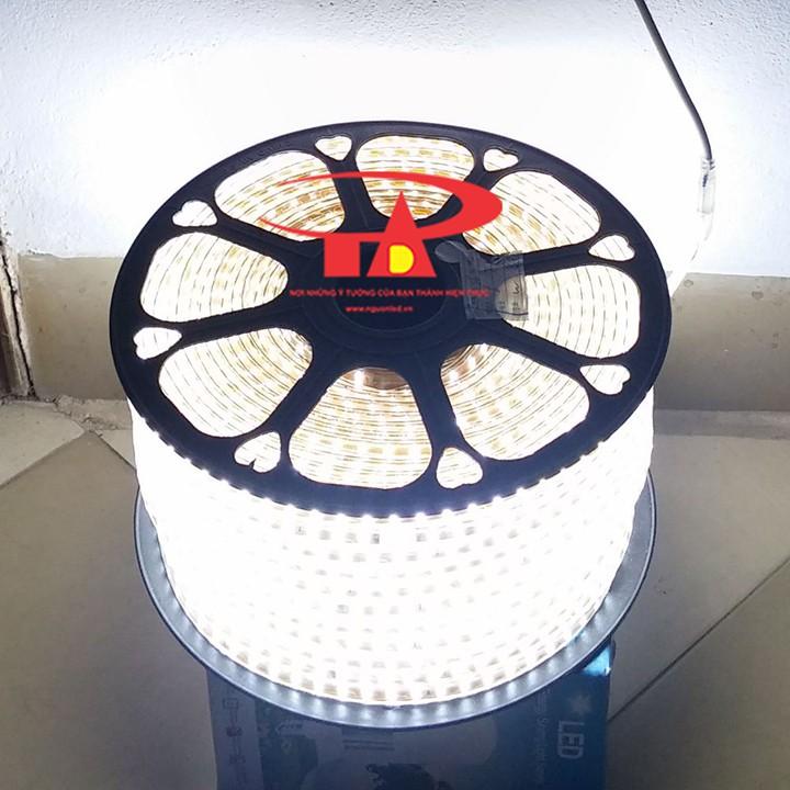 Đèn led dây 2835 màu trắng cuộn 100m - Led cuộn 100m 2835 trắng