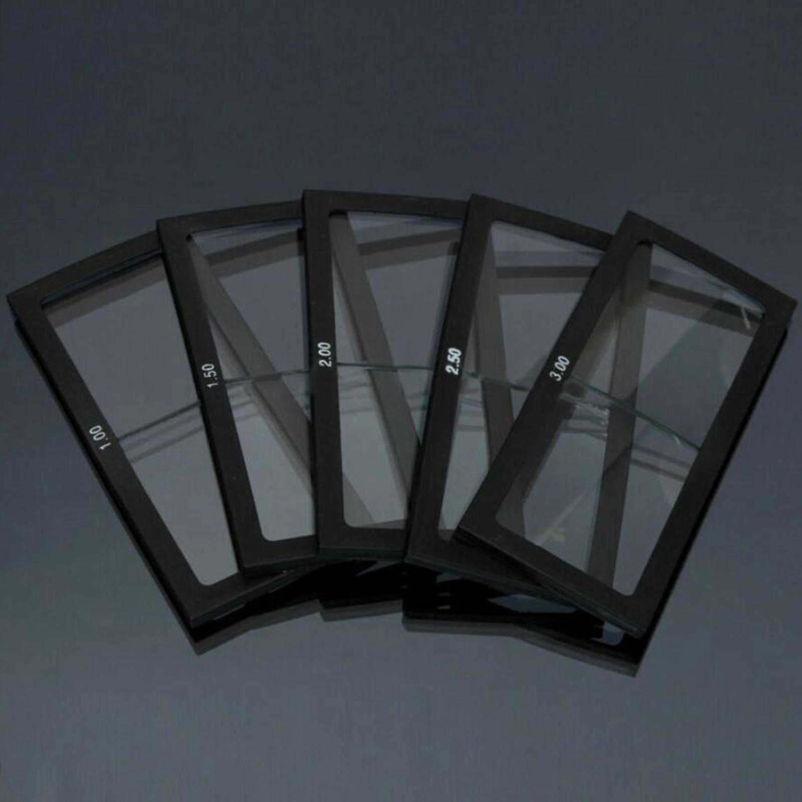 2x Glass Welding Magnifier Set Diopter Lens Welding Protective Gear - 2.5