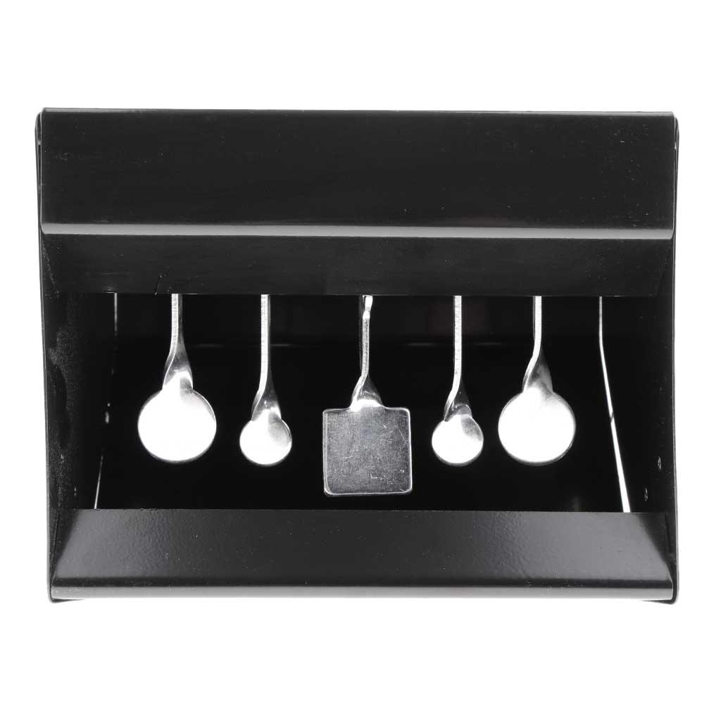 Metal Pellet  with  Pellet Catcher Auto Reset Target Black