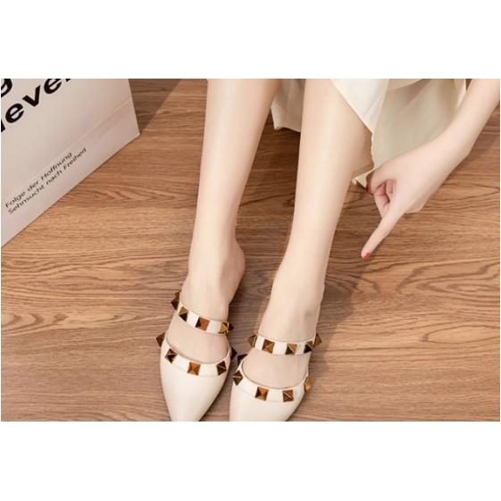 Dép sục mũi nhọn phong cách Hàn Quốc, giày sục mũi nhọn đế cao 3 phân S06065-05