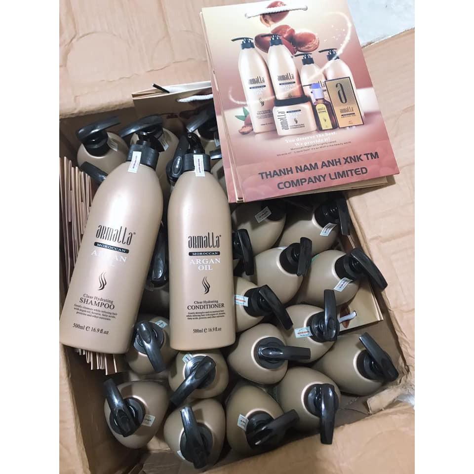 DẦU GỘI ARMALLA ARGAN OIL - DẦU GỘI TÁI TẠO, PHỤC HỒI CHUYÊN SÂU CHO TÓC KHÔ XƠ