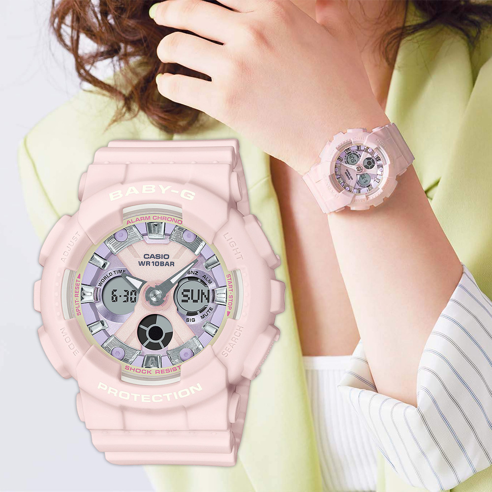 Đồng hồ Casio Nữ Baby-G BA-130WP-4ADR