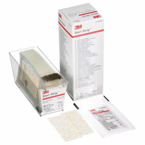 Miếng dán thay chỉ khâu da Steri-Strip R1541 6mm x 75mm (1/4IN x 3IN)