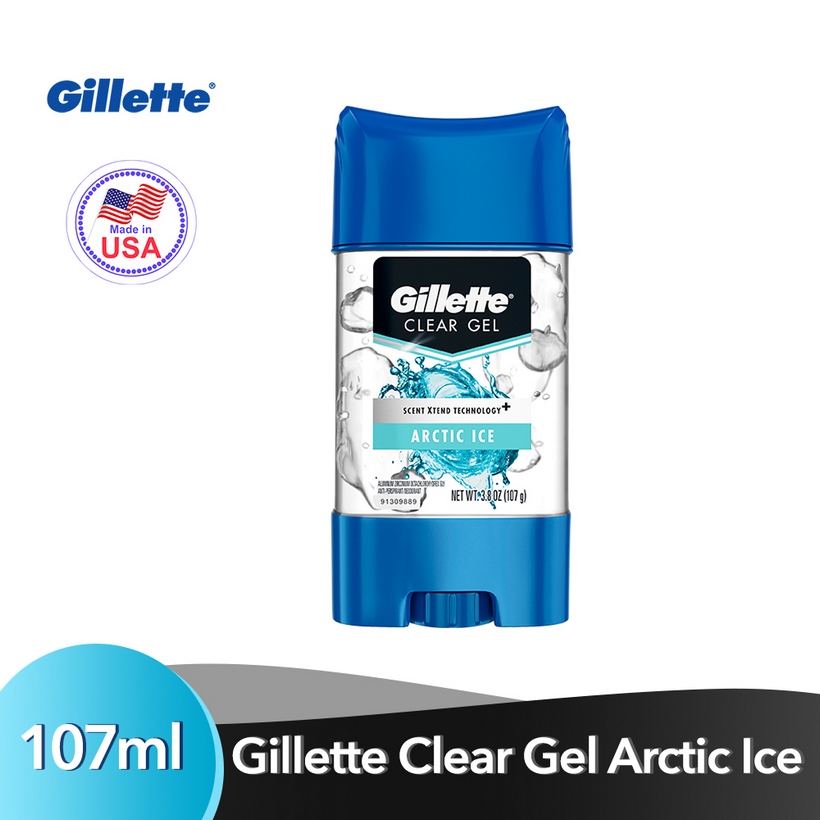 Gel Khử Mùi Gillette Clear Gel Arctic Ice 107 ml