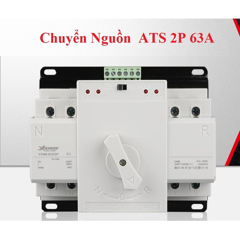 Chuyển nguồn tự động ATS 2P 63A