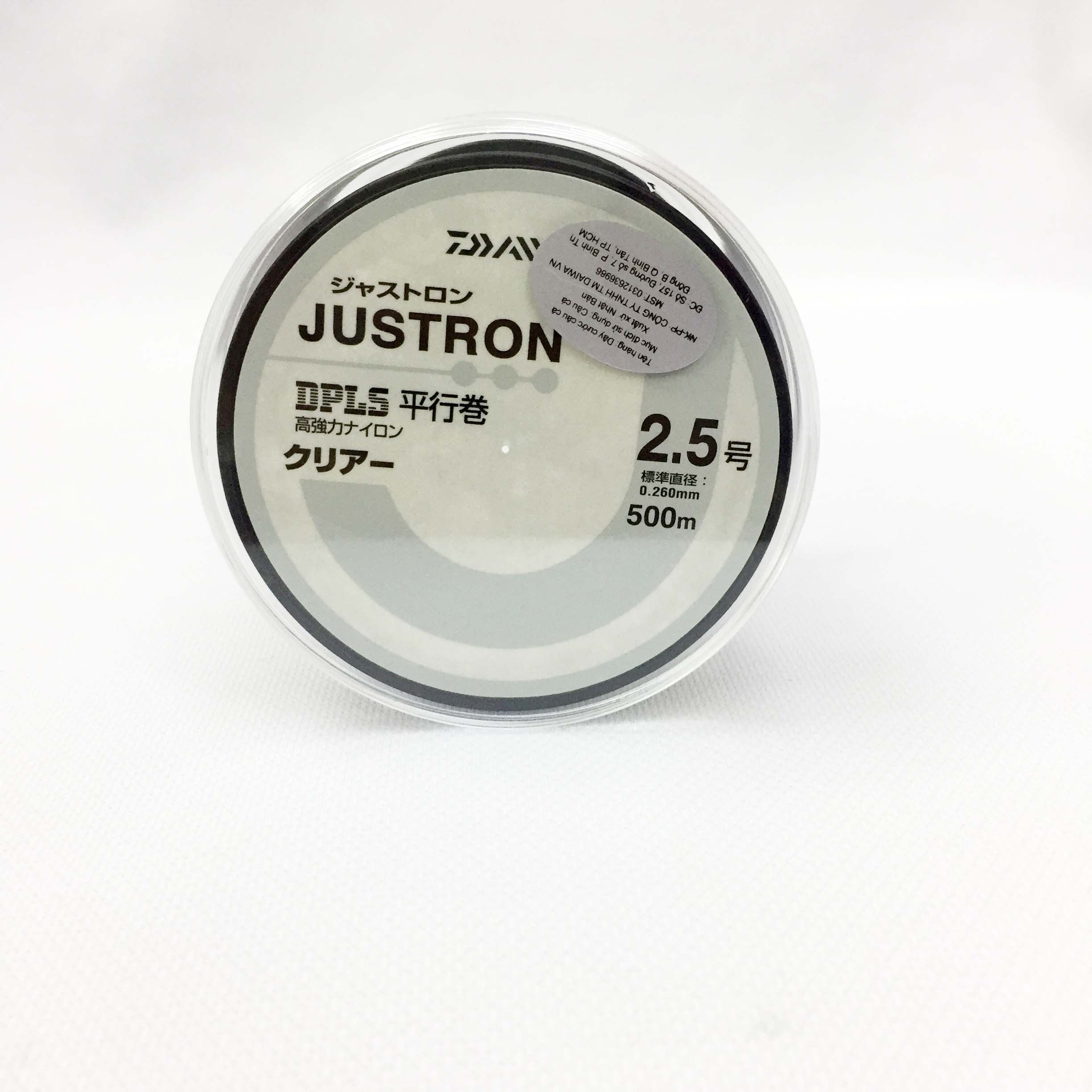 Dây cước câu cá Nhật Daiwa Justron (Giao màu ngẫu nhiên)