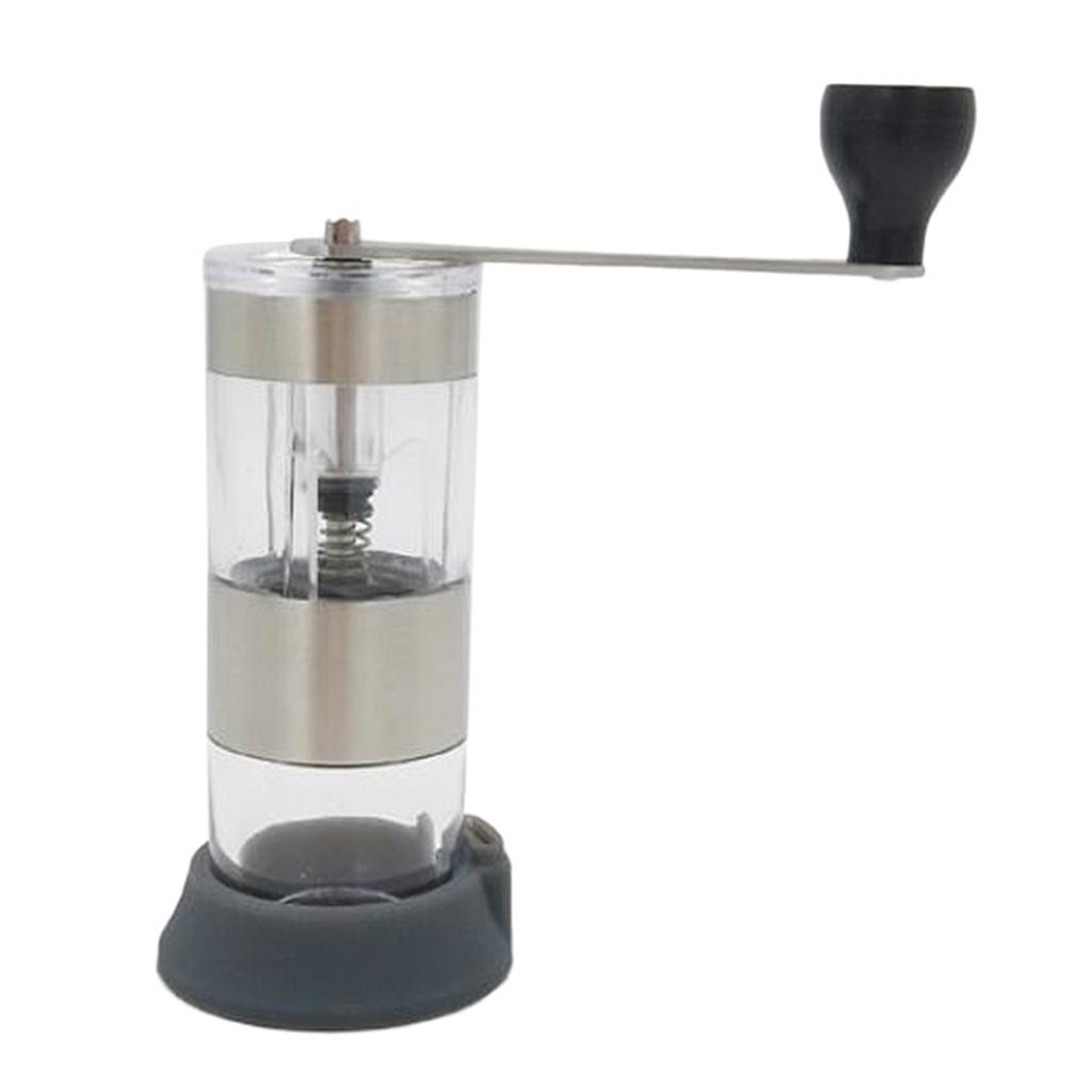 Manual Coffee Grinder Stainless Ceramic Burr Portable