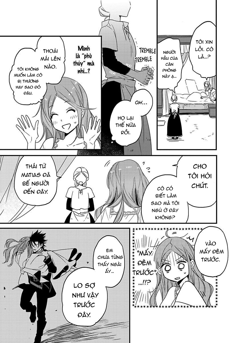 thái tử bạo chúa ở thế giới khác muốn cưới tôi ~ tên sói đen muốn cầu thân cô phù thủy tái sinh chapter 4.2 4