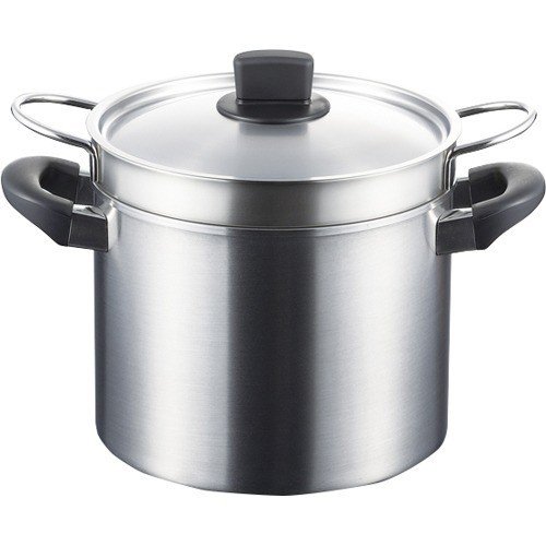 Bộ nồi lửng 2in1 hấp/ luộc inox có tay cầm Tsubame ( 18cm &amp; 22cm ) sử dụng được trên mọi loại bếp - Hàng nội địa Nhật Bản